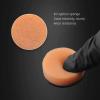 SPTA 10-Pack Gray Light Cut & Polish Foam Pads 12.5mm Buffing Pads for Car Polisher, Swirl & Haze Removal, (10, Orange T140 Heavy-Cut Polishing Pad, 1 Inch (25mm)) view 3