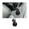SWPHRT Car Push Start Button Joystick, Cool Metal Vehicles Engine Ignition Button Cover Joystick, Automotive Interior Starter Stop Protector Rocker Decor, Universal for Van Truck SUV (Gray) view 1