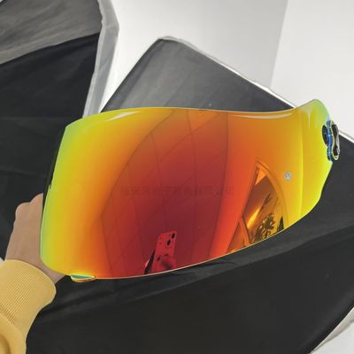 Helmet visor, X-lite X-803 Helmet Visor For NOLAN X803 X-802 X-702 X-661 X603 X803RS Helmets Shield Uv(Deep Revo Red)