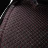 Car Boot Liner for Land Rover Evoque (Convertible) 2016-2024, Leather Waterproof Anti-Scratch Anti-Slip Auto Rear Trunk Carpet Protector Pad,Black view 4