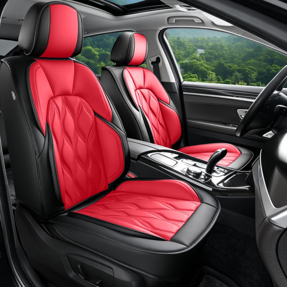 AOMSAZTO 2 Front Seat Covers Fit for Nissan Rogue Sport 2017-2022