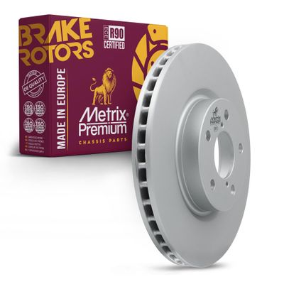 Metrix Premium Chassis Parts 277 mm Front Coated Brake Rotor Fits Subaru