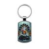 Stainless Steel Radha Krishna Keyring Keychain For Bike Car Home Office (Design-4) view 1
