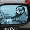NULYLU Blind Spot Car Mirror 2pcs Suction Cup Wide Angle Convex Rearview Auxiliary Mirrors for Cars Suvs Trucks 360 Adjustable Black Frame view 4