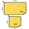 LUNOO Microfiber Car Wash Towel Set (Pack of 6), 2X 11.8"x15.7" (30x40cm) + 4X 11.8"x11.8" (30x30cm), Ultra Soft Lint-Free Absorbent Drying Cloth for Auto Detailing, Scratch-Free & Quick Dry view 2