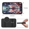 Ntyfur Ballerina Ballet Dance Floral(1) Handrail Box Cushion Car Armrest Cover Center Console Pad for Auto Truck 12.6X7.5 in view 3