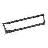 Real Premium Carbon Fiber Car Interior Stickers Air Conditioner Panel Accessories Compatible with Nissan Altima 2013 2014 2015 2016 2017 2018 Black 1PCS view 2