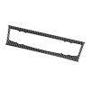 Real Premium Carbon Fiber Car Interior Stickers Air Conditioner Panel Accessories Compatible with Nissan Altima 2013 2014 2015 2016 2017 2018 Black 1PCS view 3