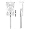 Didiseaon 2 Pcs Telescopic Card Grabber, Parking Payment Rod Stick Extension, Plastic Toll Pass Holder for view 3