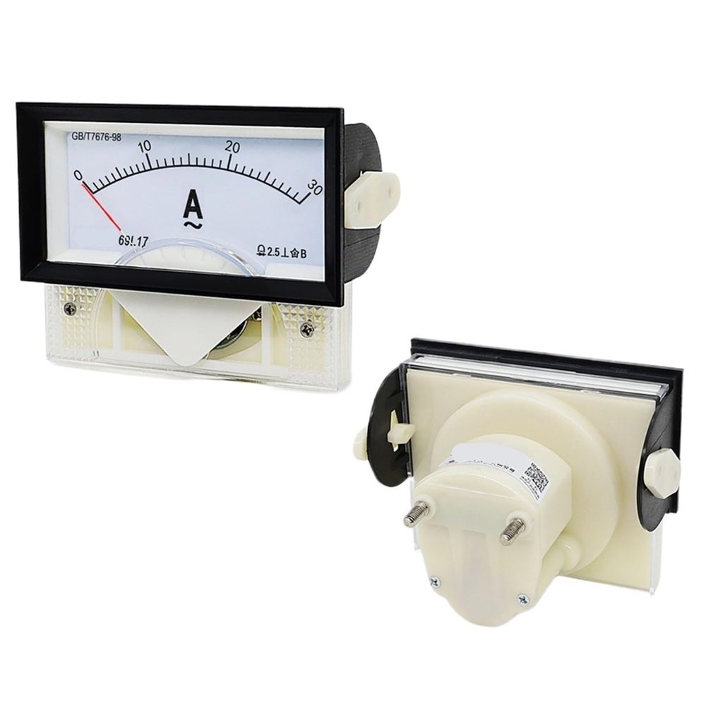 69L17 AC Ammeter 1A 2A 3A 5A 10A 15A 20A 30A 50A 100A 200A 250A 300A 400A 500A 600A Analog Ammeter Pointer Meter(100-5A)