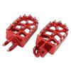 Adjustable Foot pegs for DRZ400SM 400e DRZ400 RM 250 RMX 125 Foot Pegs Footpegs Footpeg Footrest Motocycle Accessories,Red view 1