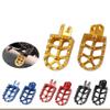 Adjustable Foot pegs for DRZ400SM 400e DRZ400 RM 250 RMX 125 Foot Pegs Footpegs Footpeg Footrest Motocycle Accessories,Red view 2