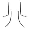 Real Carbon Fiber Interior Overhaul Decoration Cover Classic Muscle Style Sticker Trim for Chrysler 300 300C 2005-2007 (Door Box & Handle Trims (4pc)) view 1