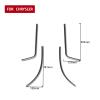 Real Carbon Fiber Interior Overhaul Decoration Cover Classic Muscle Style Sticker Trim for Chrysler 300 300C 2005-2007 (Door Box & Handle Trims (4pc)) view 3
