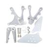 FootPeg Motorcycle Accessories Front Footrest Foot Pegs Brackets For ZX6R 2005-2008 2007 ZX636 2005-2006 view 1