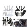 FootPeg Motorcycle Accessories Front Footrest Foot Pegs Brackets For ZX6R 2005-2008 2007 ZX636 2005-2006 view 2