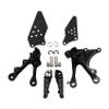 FootPeg Motorcycle Accessories Front Footrest Foot Pegs Brackets For ZX6R 2005-2008 2007 ZX636 2005-2006 view 3