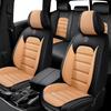 Cscevt Full Set Car Seat Covers Fit for Kia K4 2025-2026,Black/Orange view 1