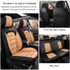 Cscevt Full Set Car Seat Covers Fit for Kia K4 2025-2026,Black/Orange view 2