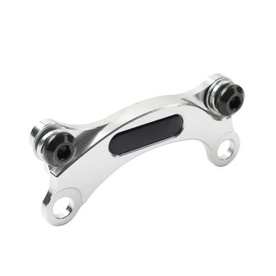 Cngoat41 Bracket Clamp Rear Brake Caliper Mount Disc Brake Silver Aluminum Alloy For Yamaha LC135 267mm 1 Pc