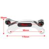 Cngoat41 Bracket Clamp Rear Brake Caliper Mount Disc Brake Silver Aluminum Alloy For Yamaha LC135 267mm 1 Pc view 3