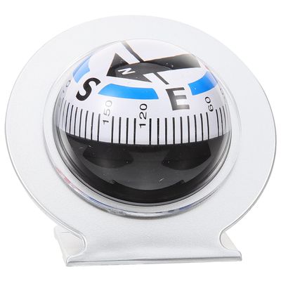 Xmas Black Compass Ball for Car Dashboard, RV Mount Navigation