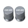 HMXDZBM Motorcycle Tire Valve Caps Wheel Tyre Cover Compatible with Maverick X3 Can Am Ryker 900 Renegade 800 Spyder(Titanium) view 1