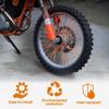HHLUPUP Bike Spoke Covers,Universal 72Pcs Spoke Skins Wheel Wraps for 8"-21" Rims for Ebike E Dirt Pit Bike Motorcycle Bicycle Wheelchair Decoration-Mixed view 3