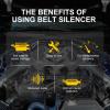Car Belt Noise Spray - 100ml Automotive Belt Spray- Dressing | Automobile Engine Belts Silencer, Noise Lubrication Protection | Anti Age Life Protective Friction Reducer for Car Trucks view 2