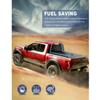 Tonneau Cover 4-Fold Soft 5 Ft for Ford F150 2015-2022 Srggscd view 4