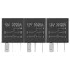 MAGICLULU 3pcs 12v 30a Automotive Starter Relay 5-pin Multi-Purpose Replacement for Car, Truck, and Boat Use view 1