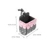 Garneck Multifunctional Car Seat Hanging Storage Bag with Rhinestone Decoration Pink Car Outlet Pendant Organizer and Mobile Phone Holder for Vehicle Interior Accessories view 2