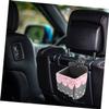 Garneck Multifunctional Car Seat Hanging Storage Bag with Rhinestone Decoration Pink Car Outlet Pendant Organizer and Mobile Phone Holder for Vehicle Interior Accessories view 4