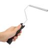 Fiberglass Laminating Bubble Roller Tool for Mold Resin Composite 6 Inch Aluminum Bubble Paddle Roller with Solvent Plastic Handle for Strength and Surface Flatness view 4