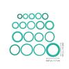 NULYLU 270pcs Car Air Conditioner O-Rings Seal Kit, Green Rubber Compressor Sealing Gaskets for Automotive Ac Repair, Universal Auto O Rings Set for Engine Cooling and Climate Control view 2