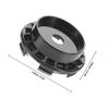 Abaodam 67mm 4pcs Black Wheel Hub Center Caps Vehicle Hubcap Rim Covers Replacement for Car Modification and Automotive Wheels view 2