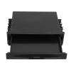 MotorCart Basics Single Din Radio Pocket Practical 2 in 1 Cup Holder Storage Box, Universal for Car Stereo, Premium ABS Material view 3