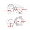 Motocycle Front Rear Wheel Hub Spacer Kit Compatible with KX125 KX250 KX250F KX450F KLX450R KX 125 250 250F 450F Pit Bike Motocross(Black,Front) view 2