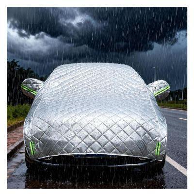 Half Car Cover Compatible with Subaru Impreza(2005-2025),Thickened Waterproof All Weather Custom Hailproof Waterproof Exterior Protection g76bk