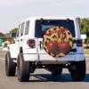 Foruidea Two Red Cherries Spare Tire Cover Dust-Proof Wheel Tire Cover Fit Trailer, RV, SUV and Many Vehicle 16 Inch view 3