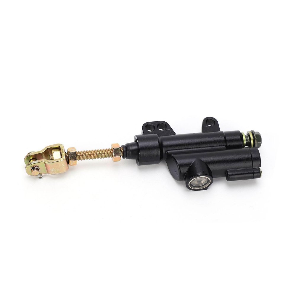Hosioe Flexible Folding Rear Brake Master Cylinder Pump for Motorbike ATV Dirt Bike, Enhanced Security, Fits Most of Motorcycles, ATV, and Dirt Bike Riders (Black)
