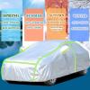 Car Cover for Toyota Avensis Verso (2001-2003) (Van),All-Weather Waterproof,Dustproof,Scratch-Proof,and Sunproof,with Convenient Zippered Door and Reflective Safety Strip view 3