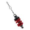 KAILIKETIY Motorcycle Keychain Shock Absorber Ring Lightweight Black and Accessories Men Car Key Pendant Holder Suspension for Automotive Use view 1