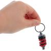 KAILIKETIY Motorcycle Keychain Shock Absorber Ring Lightweight Black and Accessories Men Car Key Pendant Holder Suspension for Automotive Use view 4