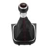 UQBNVSZCI 5/6 Speed Car Gear Shift Knob with Boot Fit for 5/6 MK5 MK6 R32 GTI (04-09) (2009)(D) view 3