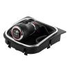 UQBNVSZCI 5/6 Speed Car Gear Shift Knob with Boot Fit for 5/6 MK5 MK6 R32 GTI (04-09) (2009)(D) view 4