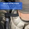 ongfuwu Pry Bar Wrench Adapter, 1/2" Square Carbon Steel Crowbar Adapter Head, Adjustable Half Shaft Removal Car Repairing Tools for Tight Spaces, Ratchet Crowbar Adapters (1/2" Square) view 4