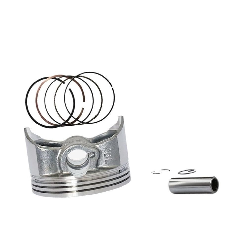 DUZHIHBML Genuine Piston Kit 78mm for GX630 GX690 24HP Vtwin 10KW Generator SHT/SH/ET/E* 11000 11500 12000 Rings Pin Clips Assembly(Complete Piston Kit)