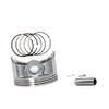 DUZHIHBML Genuine Piston Kit 78mm for GX630 GX690 24HP Vtwin 10KW Generator SHT/SH/ET/E* 11000 11500 12000 Rings Pin Clips Assembly(Complete Piston Kit) view 1