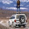 Vomokim Eagle Faith Freedom Spare Tire Cover 1776-2026 USA Independence American Flag Wheel Protectors Universal Fit for RV SUV Truck Travel 15" view 2